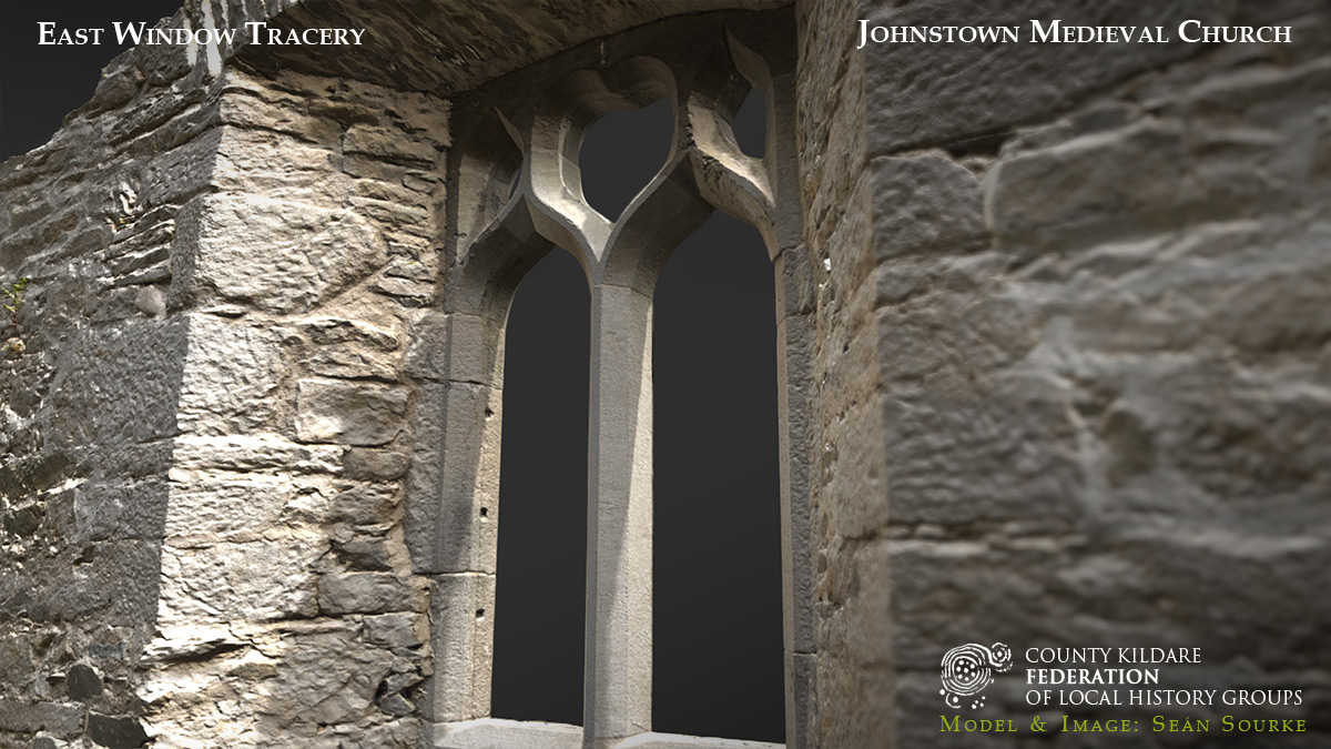 K3D – Medieval Window, Johnstown – Kildare Local History . ie